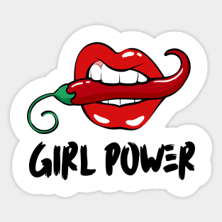 Girl Power, Strong women, inspirational, gift for her Sticker